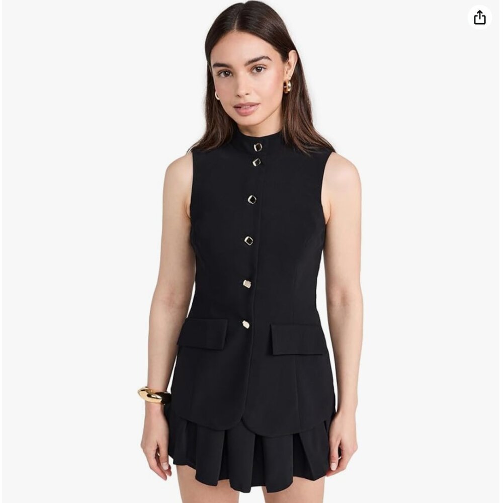 Amanda Uprichard Evelyn Skort Romper dress - Picture 2 of 10